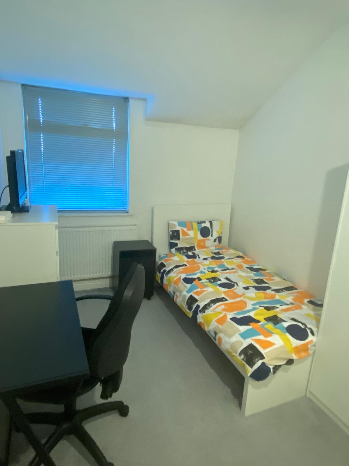 The Haven bedroom — study space