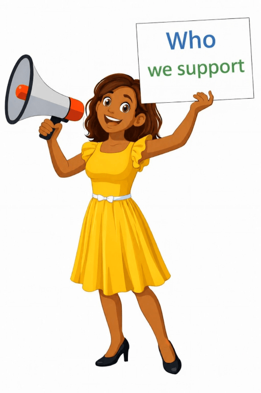 Who we support